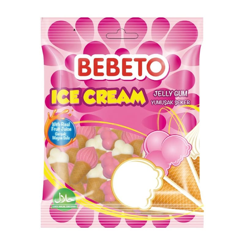 Bebeto Jelly Ice Cream 80g