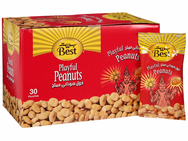 Best Salted Peanuts 30x13g