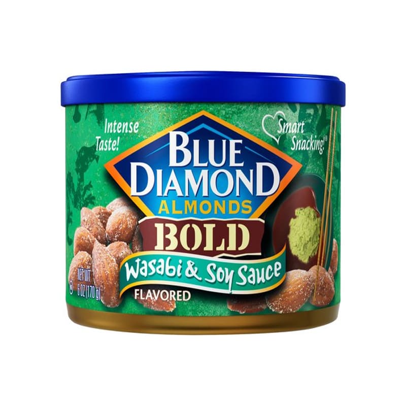 Blue Diamond Almonds Bold Wasabi & Soy Sauce 170g