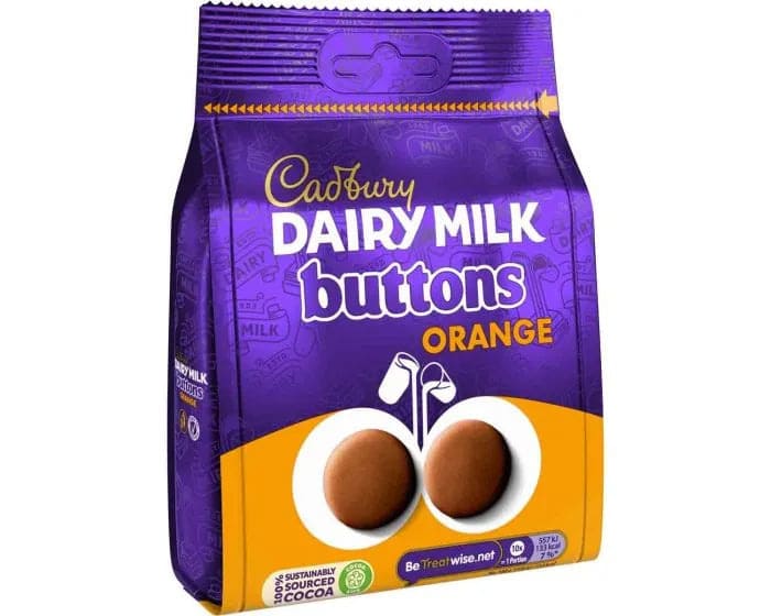 CADBURY ORANGE BUTTONS 95G