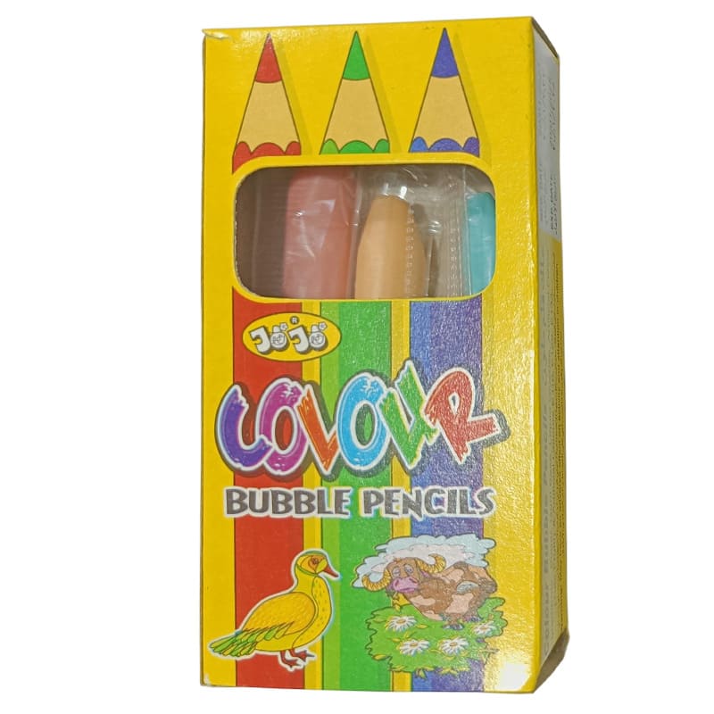 Colour Bubble Pencils Gum 15g