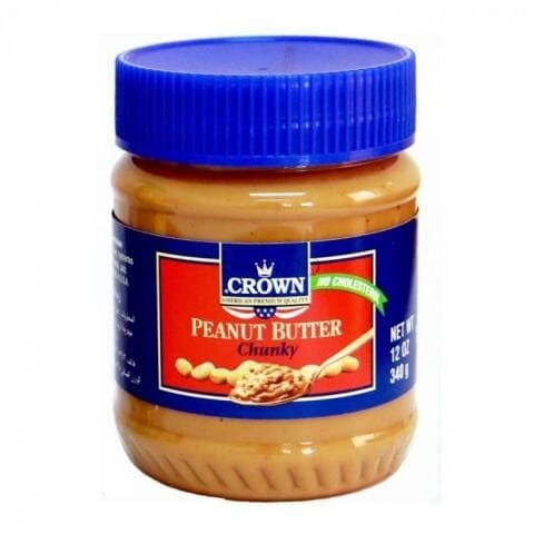 Crown Peanut Butter Crunchy Spreads 340g