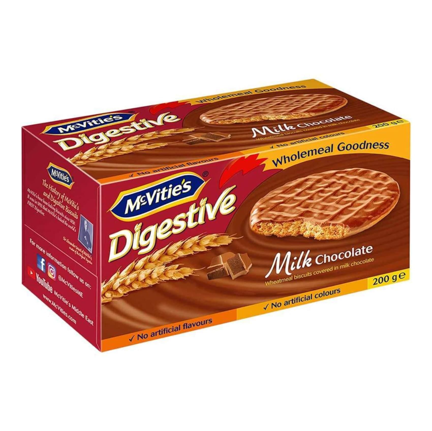 Digestive Milk Chocolate Biscuit 200g
