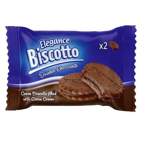 Elegance Biscotto Double Chocolate 34g
