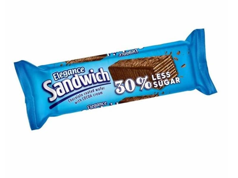 Elegance Wafer sandwich 30% less sugar 50g