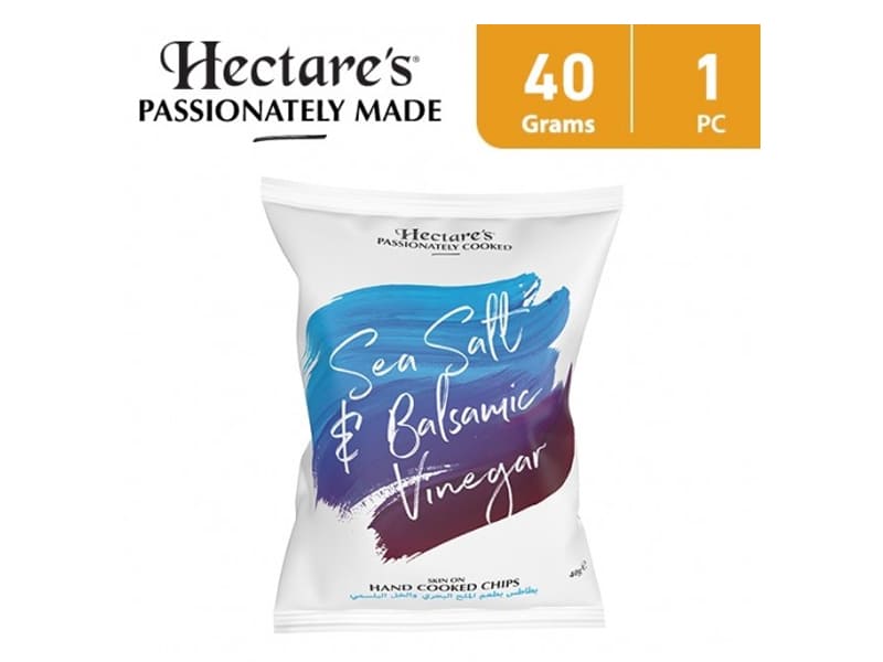 Hectare's Seasalt & Balsamic Vinegar Chips 40g