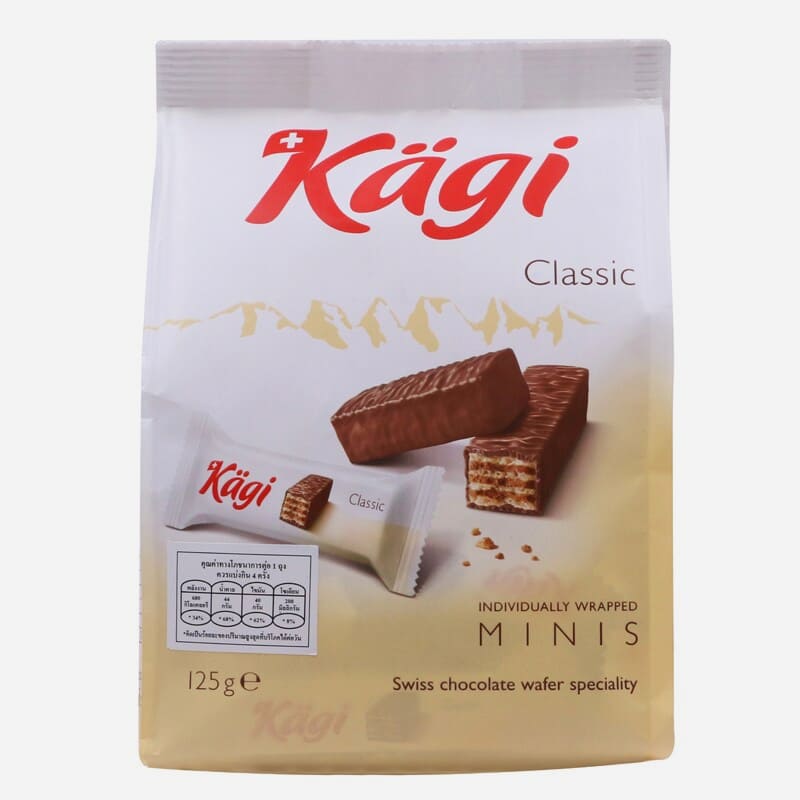 Kagi Mini Chocolate Wafer 125g