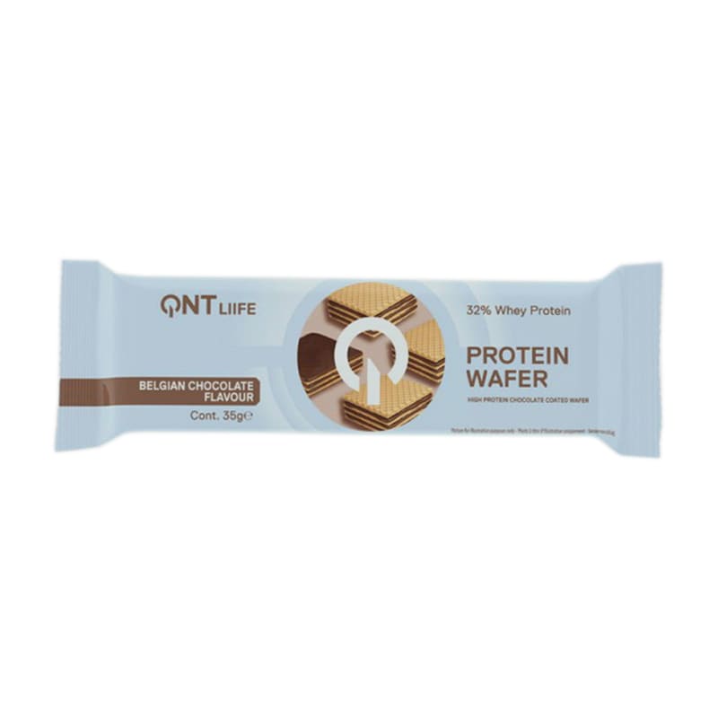 QNT 32%Protein Wafer Belgian Chocolate 35g