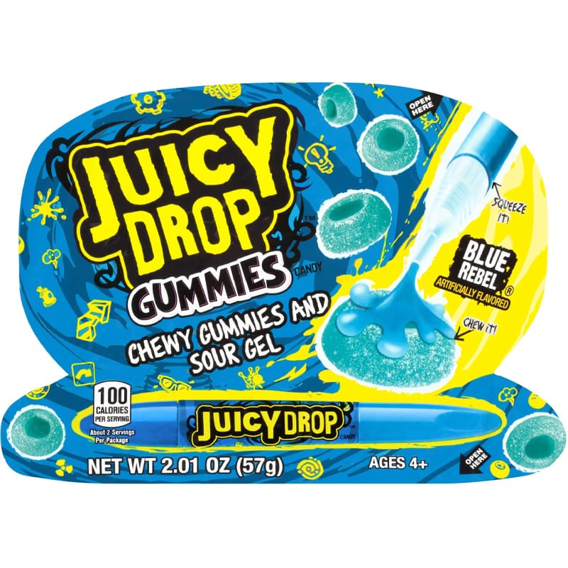 Bazooka Juicy Drop Gummies 57g
