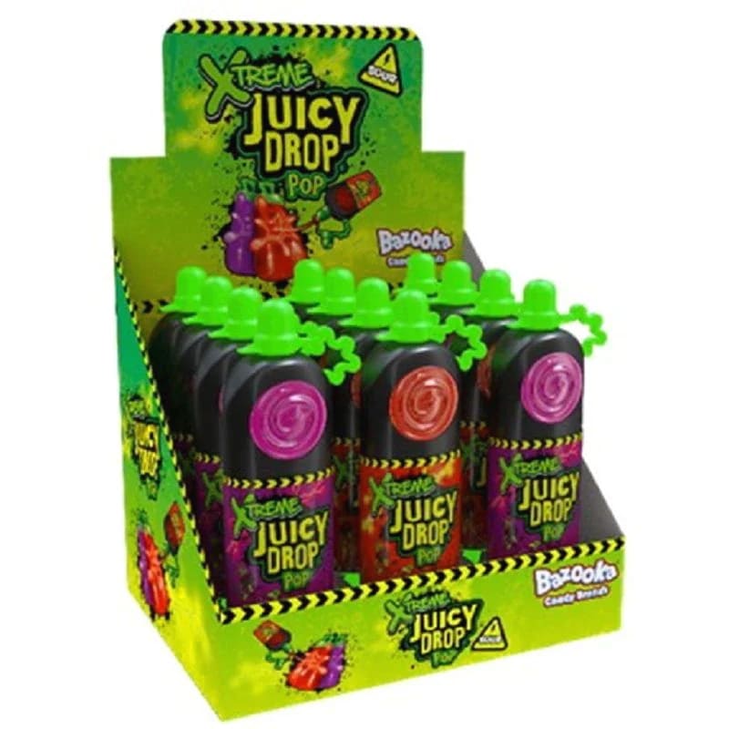 Bazooka Xtreme Juicy Drop candy 26g