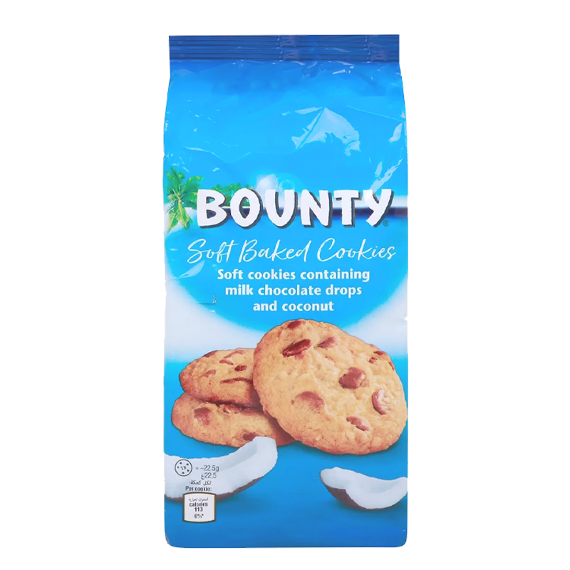 Bounty Soft Baked Cookies 180g