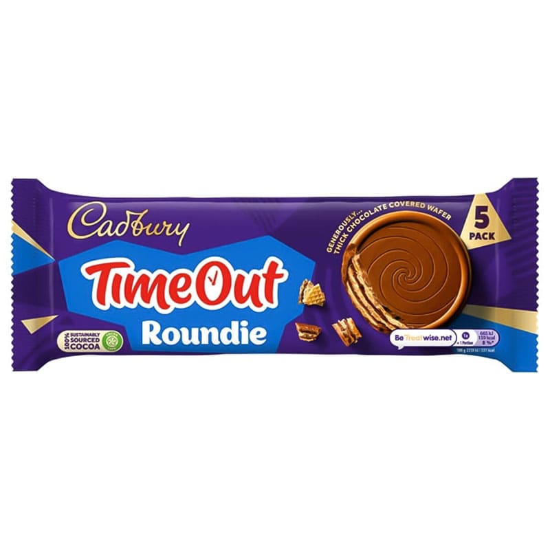 Cadbury Time Out Wafer Roundie 150g